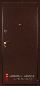 Стальная дверь Дверь внутреннего открывания №33 с отделкой Порошковое напыление